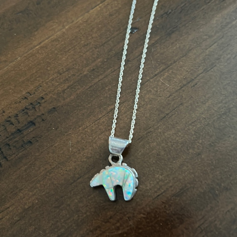 Opal charm very unique